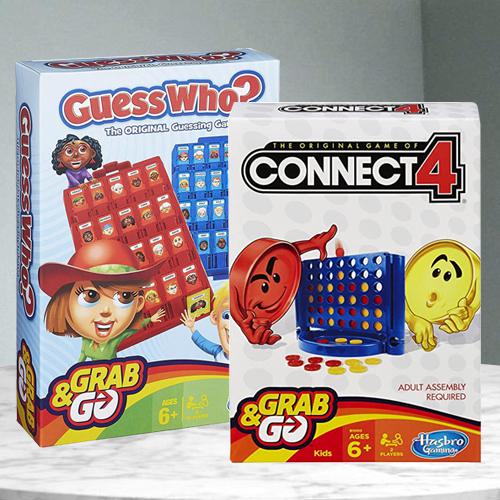 Hasbro Connect 4 Grab and Go Game 